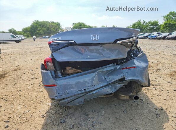 2HGFE2F52NH552615 2022 HONDA CIVIC Gray Vista trasera