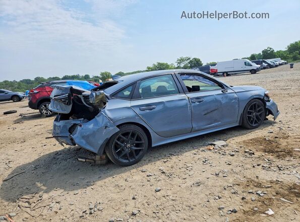 2HGFE2F52NH552615 2022 HONDA CIVIC Gray Trasero derecho