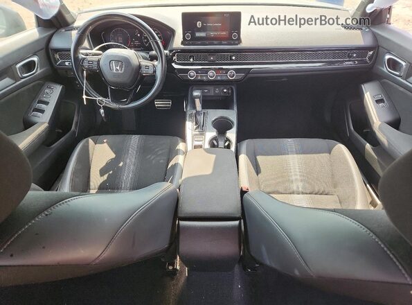 2HGFE2F52NH552615 2022 HONDA CIVIC Gray Vista del salpicadero