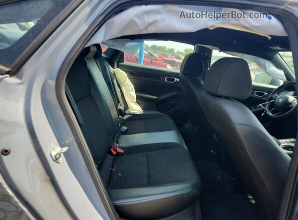 2HGFE2F52NH552615 2022 HONDA CIVIC Gray Vista de los asientos traseros