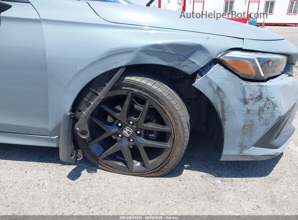 2HGFE2F52NH556101 2022 HONDA CIVIC Light Blue Vista frontal