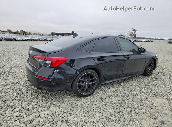 2HGFE2F52NH562898 2022 HONDA CIVIC Black Հետևի աջ