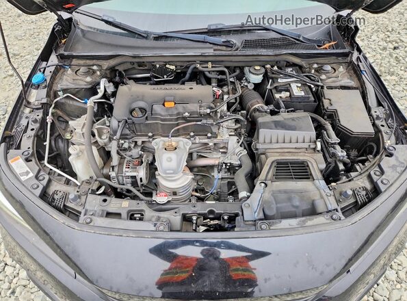 2HGFE2F52NH562898 2022 HONDA CIVIC Black Սալոնի հետևի տեսք