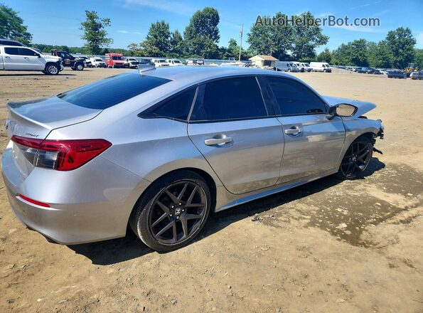 2HGFE2F52NH600842 2022 HONDA CIVIC Silver უკანა მარჯვენა