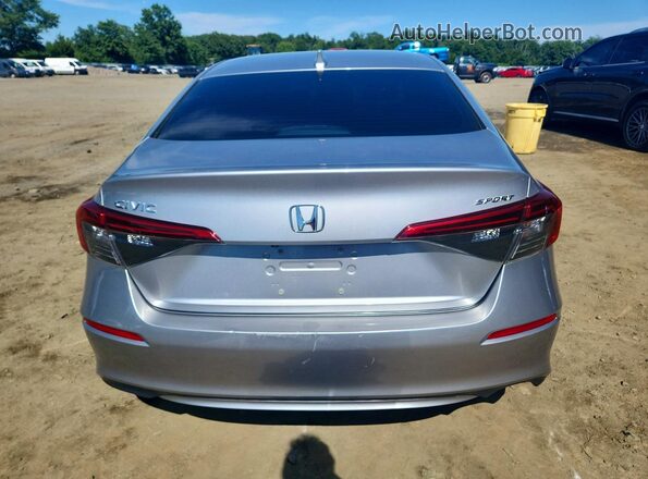 2HGFE2F52NH600842 2022 HONDA CIVIC Silver უკანა ხედი