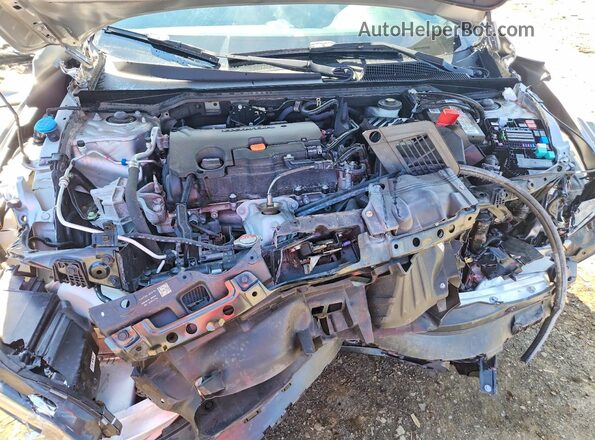 2HGFE2F52NH600842 2022 HONDA CIVIC Silver უკანა სალონის ხედი