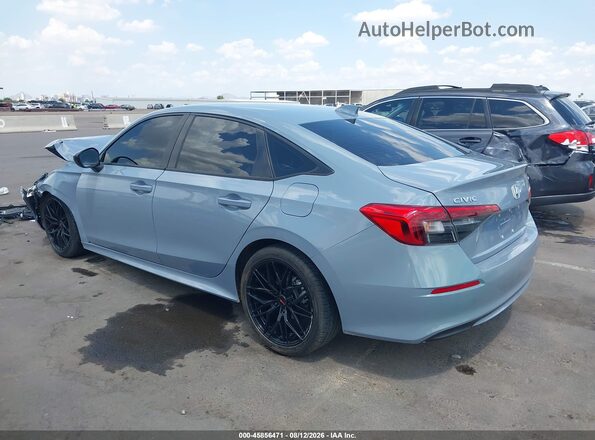 2HGFE2F52PH504633 2023 HONDA CIVIC Silver Tył lewy