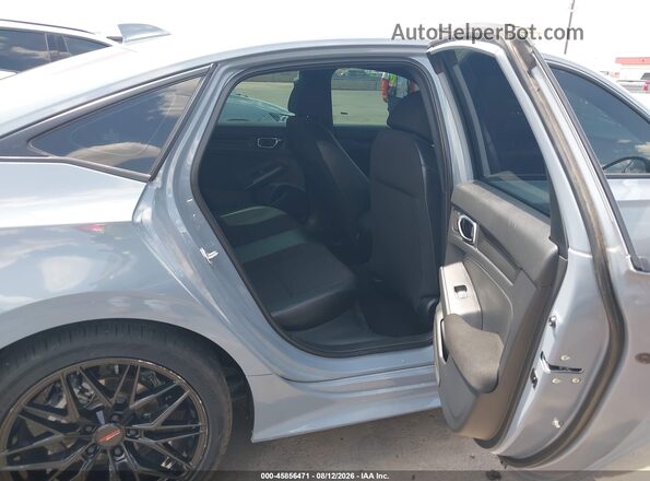 2HGFE2F52PH504633 2023 HONDA CIVIC Silver Widok naklejki z numerem VIN