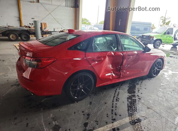 2HGFE2F52PH508519 2023 HONDA CIVIC Red Rear right