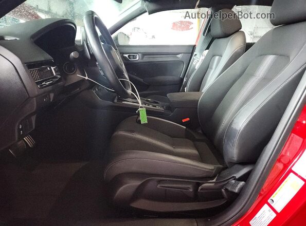 2HGFE2F52PH508519 2023 HONDA CIVIC Red Front interior view