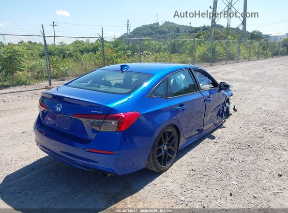 2HGFE2F52PH513140 2023 HONDA CIVIC Blue Задня права чверть