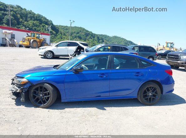 2HGFE2F52PH513140 2023 HONDA CIVIC Blue Панорамний вид салону 360°