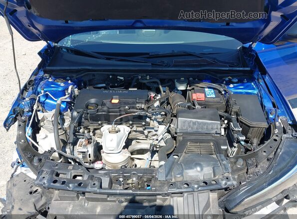 2HGFE2F52PH513140 2023 HONDA CIVIC Blue Вид ззаду