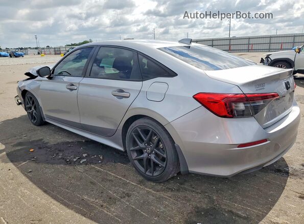 2HGFE2F52PH527894 2023 HONDA CIVIC Серебряный Задняя левая четверть