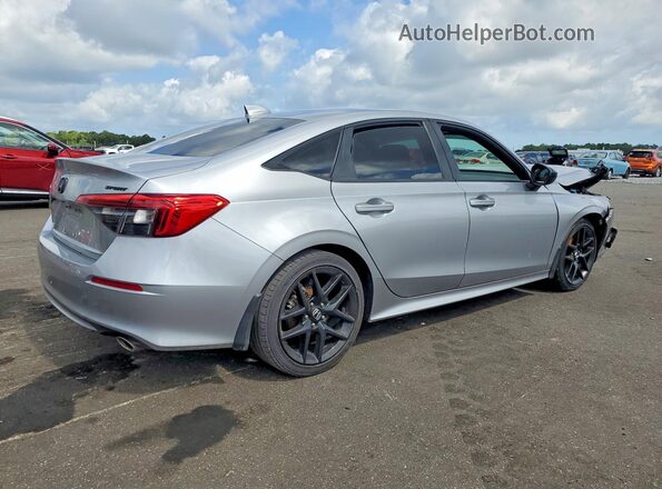 2HGFE2F52PH527894 2023 HONDA CIVIC Серебряный Задняя правая четверть