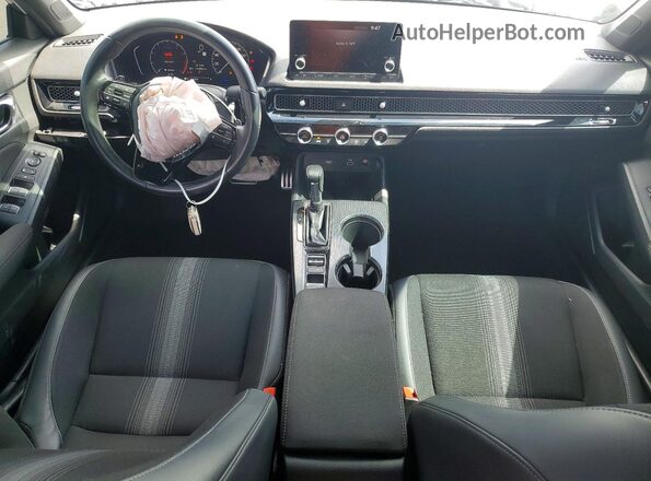 2HGFE2F52PH527894 2023 HONDA CIVIC Серебряный Вид панели приборов