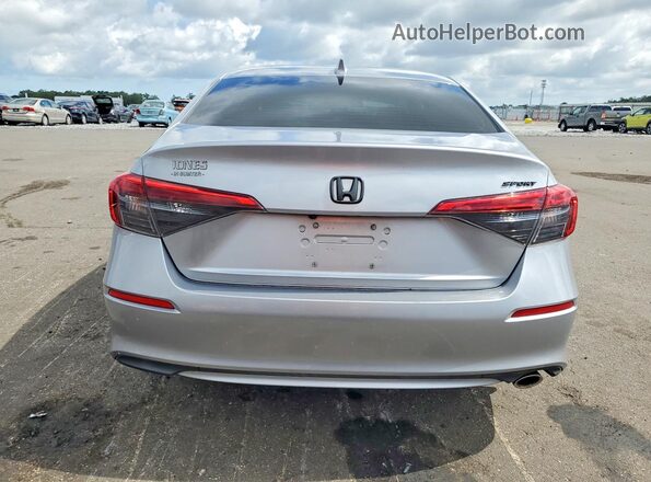 2HGFE2F52PH527894 2023 HONDA CIVIC Серебряный Вид сзади