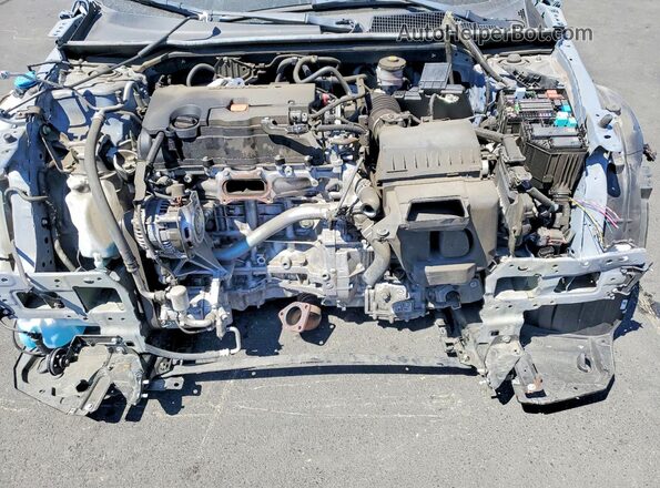 2HGFE2F52PH547045 2023 HONDA CIVIC Gray Սալոնի հետևի տեսք