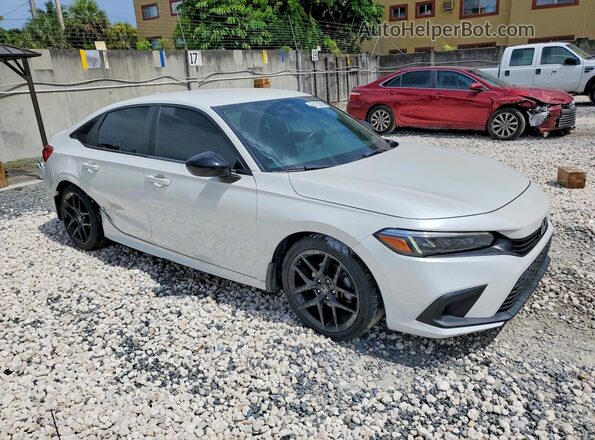 2HGFE2F52PH570096 2023 HONDA CIVIC White Przód prawy