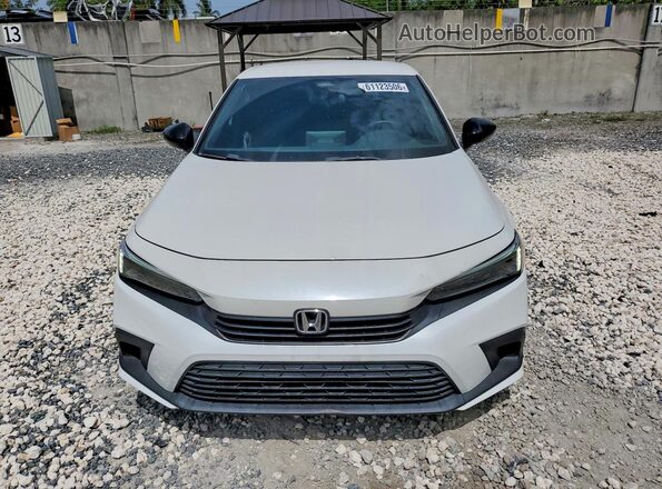 2HGFE2F52PH570096 2023 HONDA CIVIC White Widok z przodu