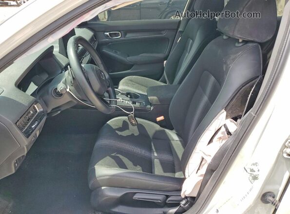 2HGFE2F52PH570096 2023 HONDA CIVIC White Widok wnętrza z przodu