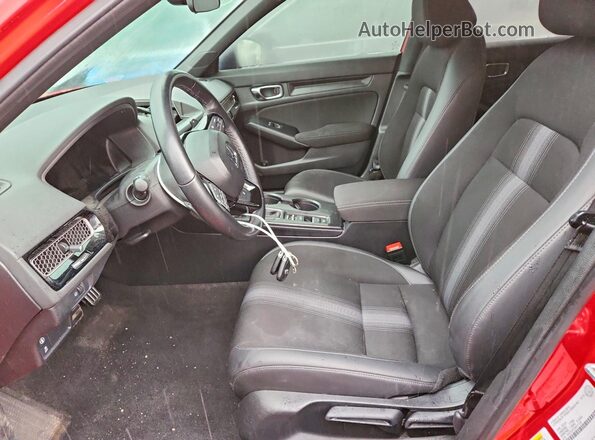 2HGFE2F52RH111038 2024 HONDA CIVIC Red Front interior view