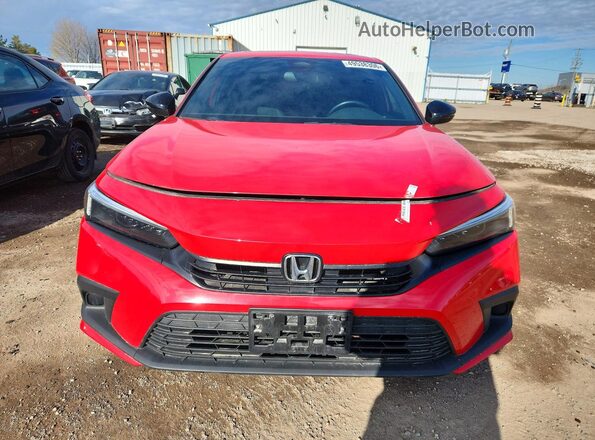 2HGFE2F52RH111038 2024 HONDA CIVIC Red Front view