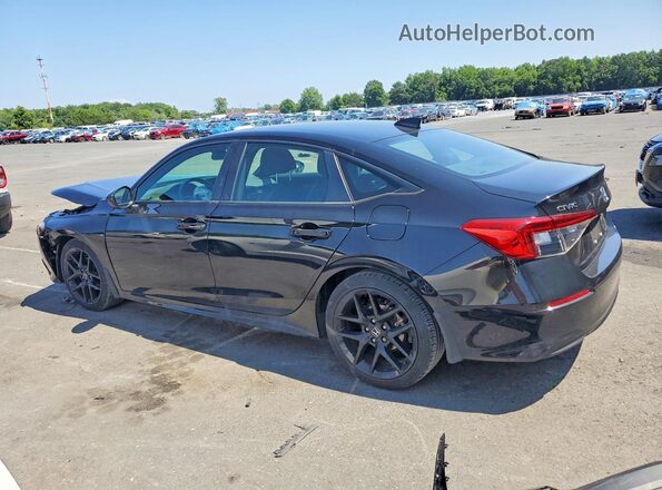 2HGFE2F52RH504828 2024 HONDA CIVIC Black Հետևի ձախ