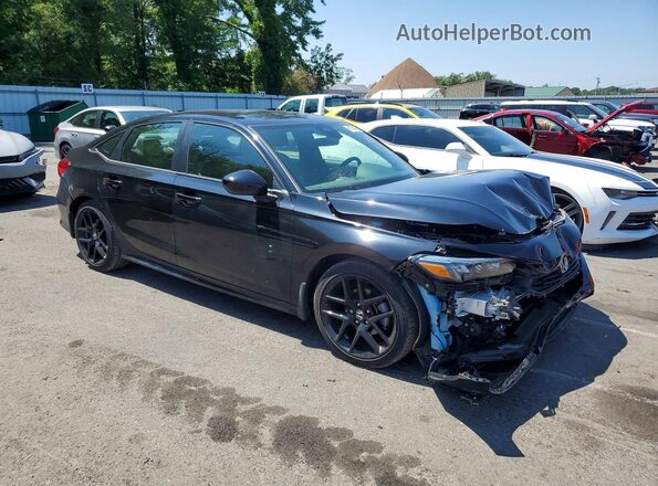 2HGFE2F52RH504828 2024 HONDA CIVIC Black Առջևի աջ