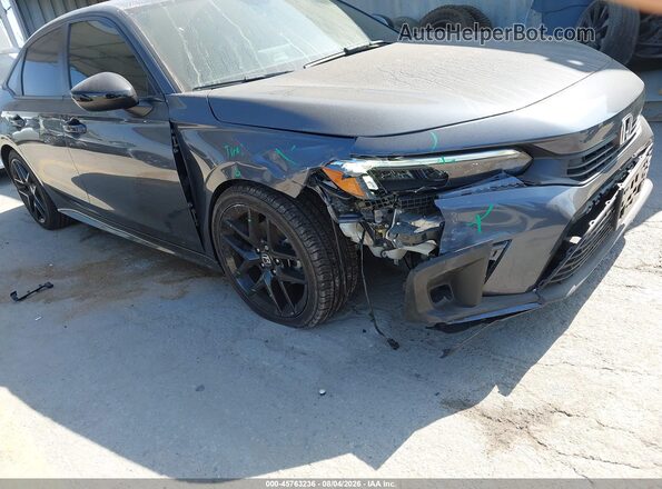 2HGFE2F52RH505851 2024 HONDA CIVIC Gray Front view