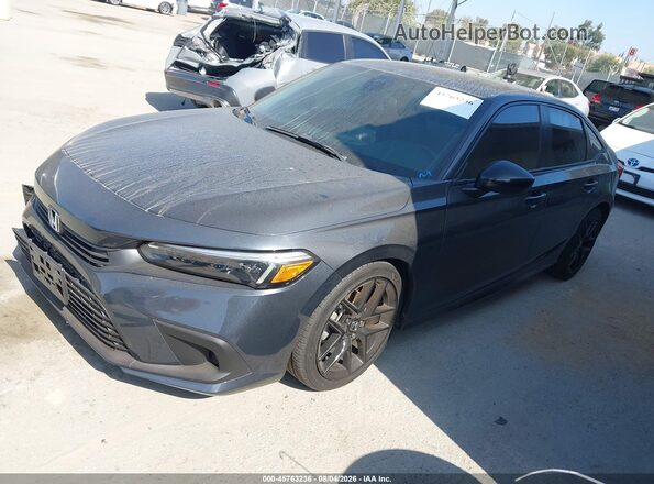 2HGFE2F52RH505851 2024 HONDA CIVIC Gray Front left