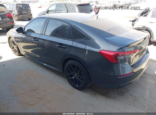 2HGFE2F52RH505851 2024 HONDA CIVIC Gray Rear left