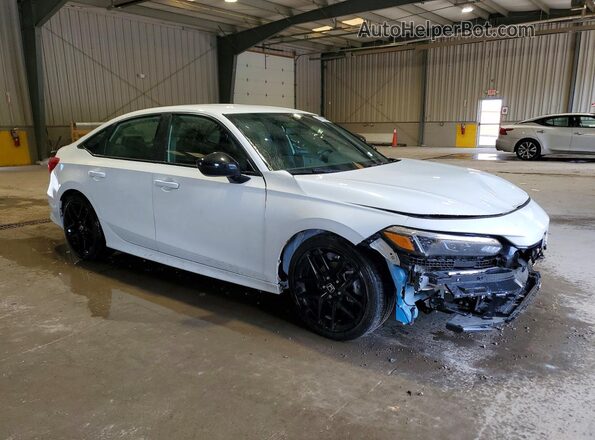 2HGFE2F52RH560493 2024 HONDA CIVIC Белый Передняя правая четверть