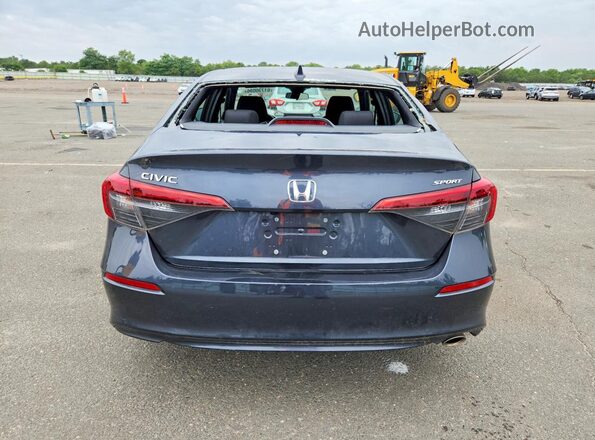 2HGFE2F52RH583997 2024 HONDA CIVIC Gray Vista trasera