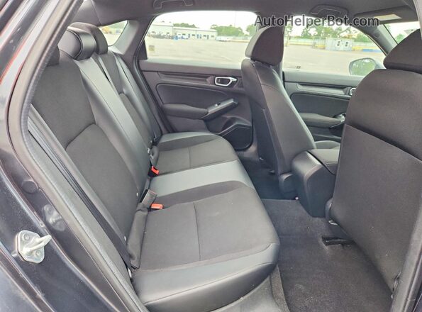 2HGFE2F52RH583997 2024 HONDA CIVIC Gray Vista de los asientos traseros