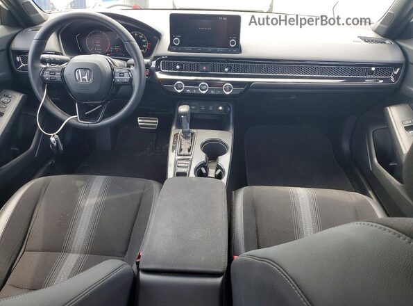2HGFE2F52SH513258 2025 HONDA CIVIC Белый Вид панели приборов
