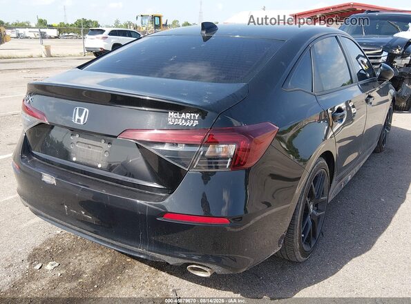 2HGFE2F52SH556479 2025 HONDA CIVIC Black უკანა მარჯვენა