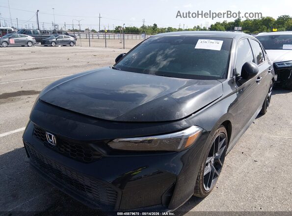2HGFE2F52SH556479 2025 HONDA CIVIC Black წინა ხედი