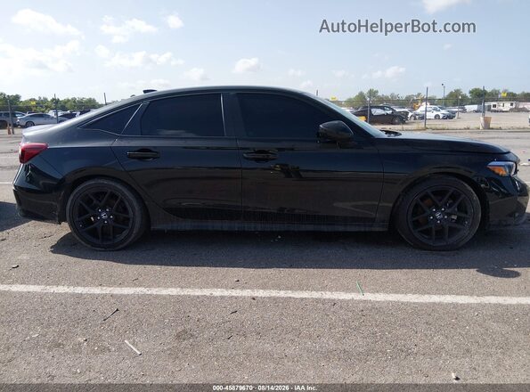 2HGFE2F52SH556479 2025 HONDA CIVIC Black უკანა სალონის ხედი