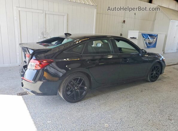 2HGFE2F52SH567160 2025 HONDA CIVIC Black უკანა მარჯვენა