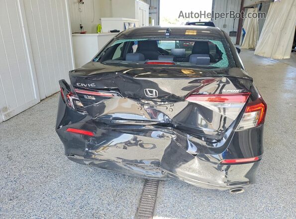 2HGFE2F52SH567160 2025 HONDA CIVIC Black უკანა ხედი