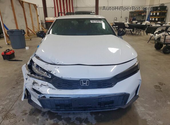 2HGFE2F52SH567305 2025 HONDA CIVIC White Widok z przodu
