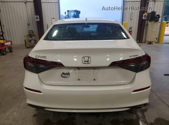 2HGFE2F52SH567305 2025 HONDA CIVIC White Widok z tyłu