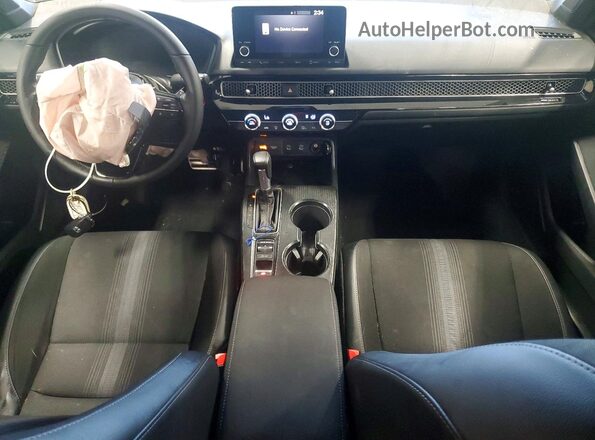 2HGFE2F52SH567305 2025 HONDA CIVIC White Widok deski rozdzielczej