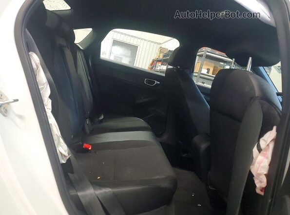 2HGFE2F52SH567305 2025 HONDA CIVIC White Widok tylnych siedzeń