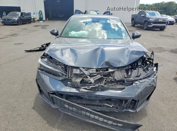 2HGFE2F52SH567496 2025 HONDA CIVIC Gray Դիմացի տեսք