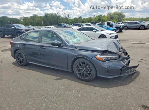 2HGFE2F52SH567496 2025 HONDA CIVIC Gray Առջևի աջ