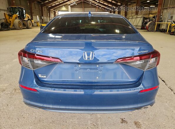 2HGFE2F52SH569328 2025 HONDA CIVIC Blue Вид ззаду