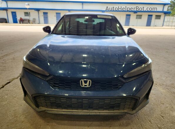 2HGFE2F52SH569328 2025 HONDA CIVIC Blue Вид спереду