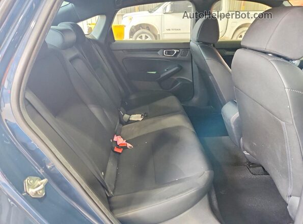 2HGFE2F52SH569328 2025 HONDA CIVIC Blue Вид задніх сидінь